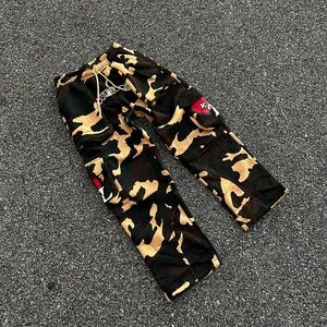 Men's Camouflage Cargo Sweatpants